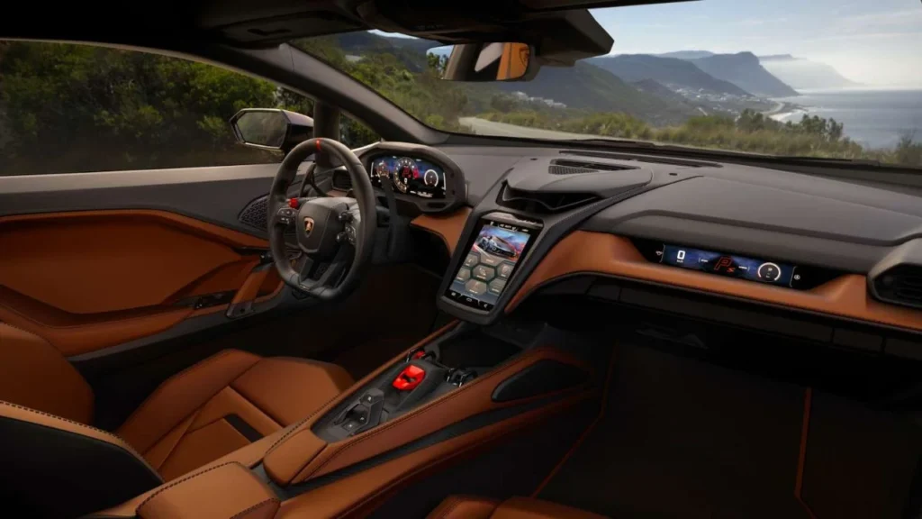 lamborghini temerario interior